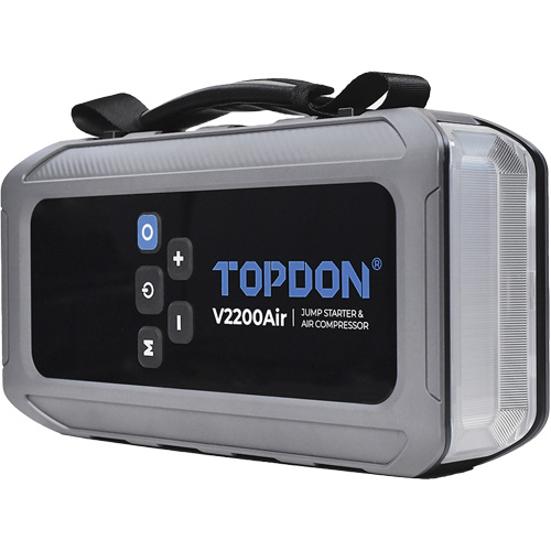 V2200Air 2-in-1 2200 Peak Amp Jump Starter & Tire Inflator Distribution Industrielle GC