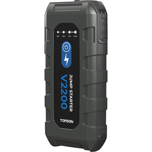 Survolteur, banque d'alimentation et lampe de poche V2200 Distribution Industrielle GC
