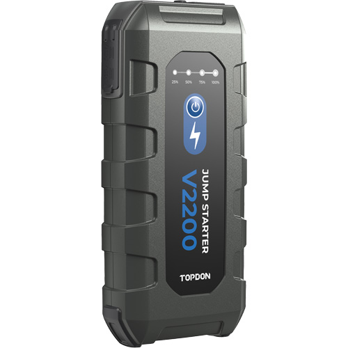 Survolteur, banque d'alimentation et lampe de poche V2200 Distribution Industrielle GC
