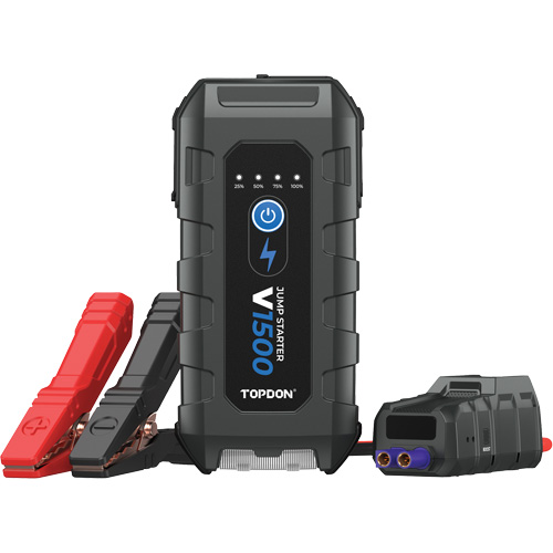 V1500 Jump Starter, Booster, Power Bank & Flashlight Distribution Industrielle GC