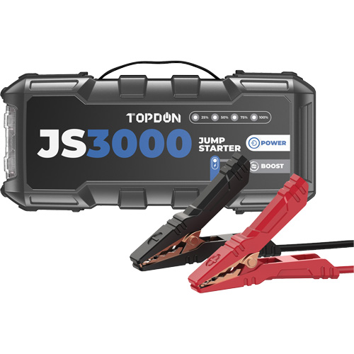 JumpSurge3000 Battery Jump Starter, Power Bank & Flashlight Distribution Industrielle GC