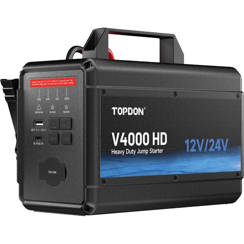 V4000 HD 12V/24V 4000A Jump Starter Distribution Industrielle GC