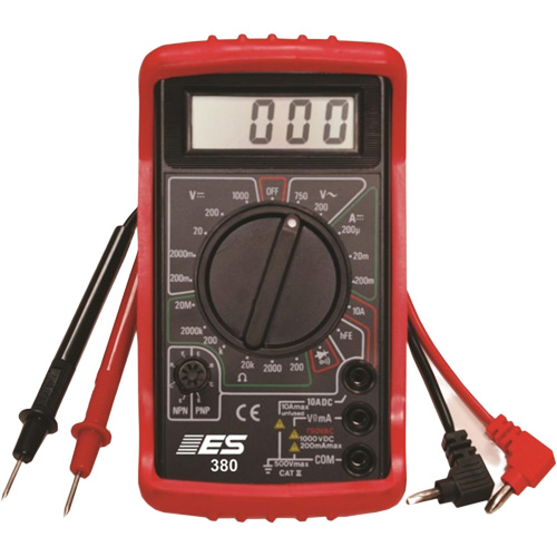 Digital Multimeter with Holster Distribution Industrielle GC