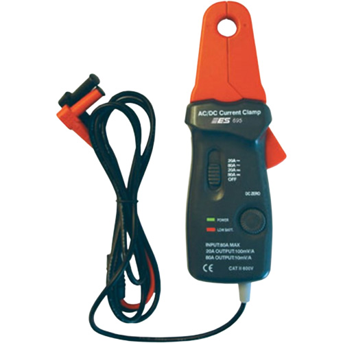 Sonde de courant faible pour multim&egrave;tres num&eacute;riques, oscilloscopes et appareils de mesure &agrave; affichage graphique Distribution Industrielle GC