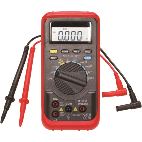 Auto-Ranging Digital Multimeter with Holster Distribution Industrielle GC