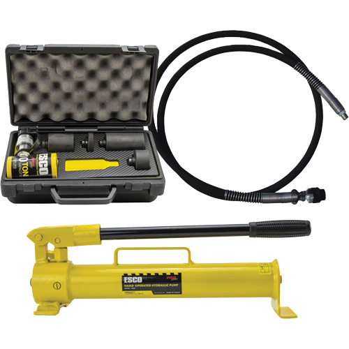 Ensemble de v&eacute;rin hydraulique STAK-ABLE 10 tonnes Distribution Industrielle GC