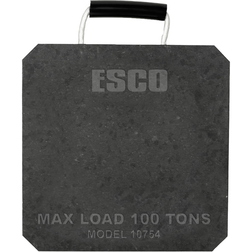 Plaque de support de v&eacute;rin d'une capacit&eacute; de 100 tonnes Distribution Industrielle GC