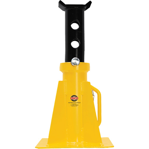 Support de v&eacute;rin &agrave; goupille, Tige verrouillable, Capacit&eacute; de 25 tonnes, 15-3/4" - 26-3/4" h Distribution Industrielle GC