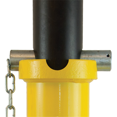 Support de v&eacute;rin &agrave; goupille, Tige verrouillable, Capacit&eacute; de 25 tonnes, 15-3/4" - 26-3/4" h Distribution Industrielle GC