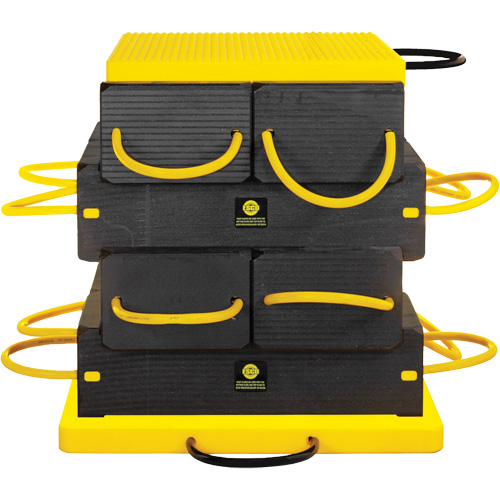 10-Piece CribLok Composite Cribbing System Kit Distribution Industrielle GC