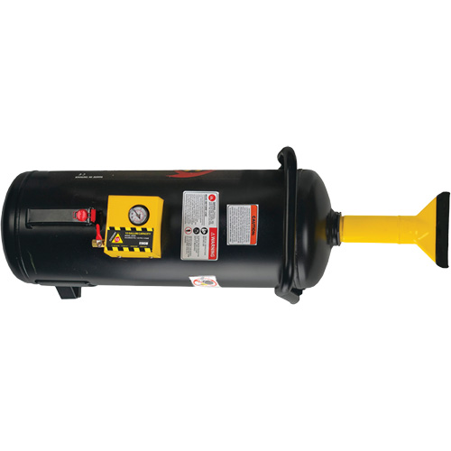Ensemble de mise en place de talon haute pression de 9 gallons Hurricane "CAT-9", Aluminium Distribution Industrielle GC