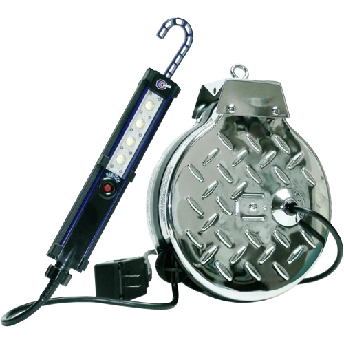 HEMITECH 4 Work Light, Hook, 720 Lumens Distribution Industrielle GC