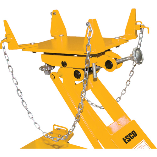 Cric de transmission Yellow Jackit, Cap. de levage 2,2 tonnes Distribution Industrielle GC
