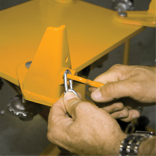 Cric de transmission Yellow Jackit, Cap. de levage 2,2 tonnes Distribution Industrielle GC