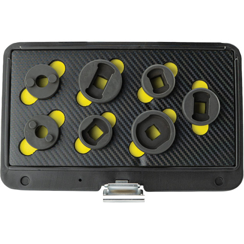 Threaded Leaf Spring Shackle Pin Remover & Installation Master Set, 7 Pieces, 1/2" Drive Size Distribution Industrielle GC