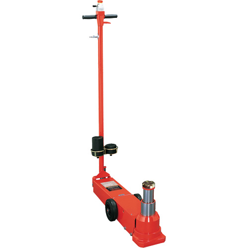 Cric au sol t&eacute;lescopique, 25 tonnes/50 tonne(s), Air comprim&eacute;/hydraulique Distribution Industrielle GC