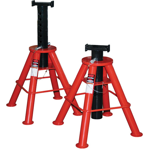 Chandelle &agrave; hauteur &eacute;lev&eacute;e, Tige verrouillable, Capacit&eacute; de 10 tonnes, 28" - 47" h Distribution Industrielle GC