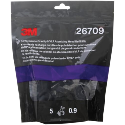 Performance Gravity HVLP Atomizing Head Refill Kit Distribution Industrielle GC