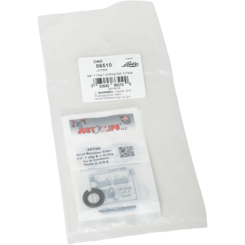 Jeu de clips et joints toriques de 3/4 po - en vrac Distribution Industrielle GC