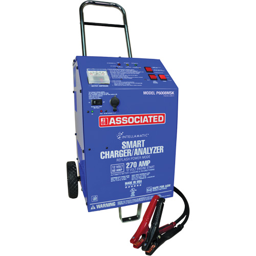 Chargeur de batterie, analyseur & alimentation avec fonction de sauvegarde m&eacute;moire Distribution Industrielle GC