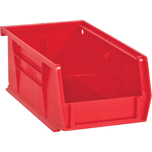 Bacs Hook-On Bins, 4" la x 3" H x 7" p, Rouge, Capacit&eacute; 10 lb Distribution Industrielle GC