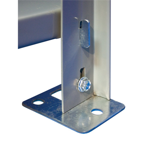Patte d'assise pour rayonnage enclenchable Interlok Distribution Industrielle GC