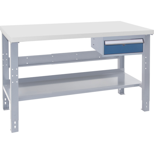 Industrial Duty Workbench, 72" W x 30" D x 34" H, 1000 lbs. Capacity Distribution Industrielle GC
