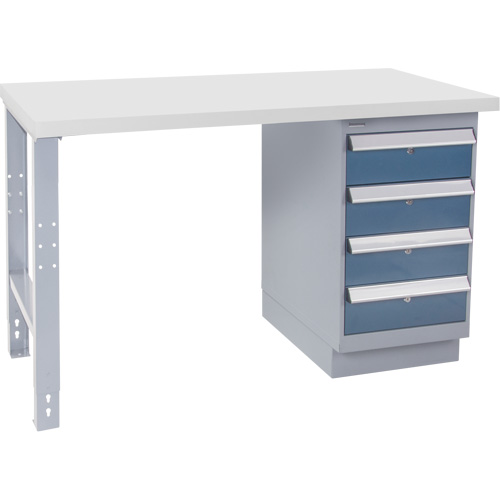 Industrial Duty Workbench, 30" W x 72" D x 34" H, 1000 lbs. Capacity Distribution Industrielle GC