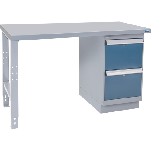 Industrial Duty Workbench, 36" W x 60" D x 34" H, 1000 lbs. Capacity Distribution Industrielle GC