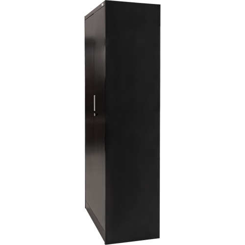 Hi-Boy Storage Cabinet, Steel, 4 Shelves, 72" H x 36" W x 18" D, Black Distribution Industrielle GC