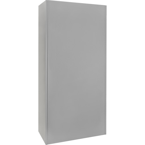 Armoire garde-robe, Acier, 36" la x 18" p x 72" h, Gris Distribution Industrielle GC