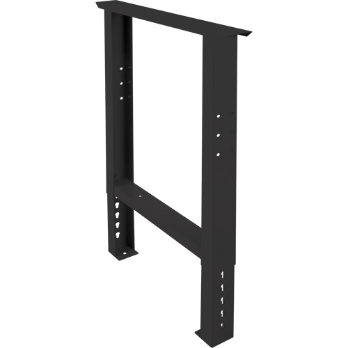 Pattes d'&eacute;tabli pour service industriel, Acier, 24" p x 34" h, Simple Distribution Industrielle GC