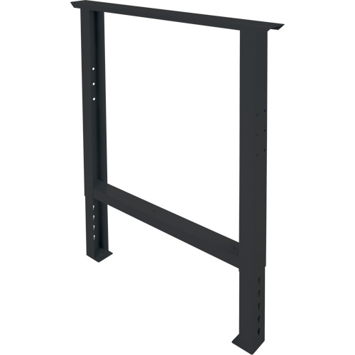 Pattes d'&eacute;tabli pour service industriel, Acier, 30" p x 34" h, Simple Distribution Industrielle GC