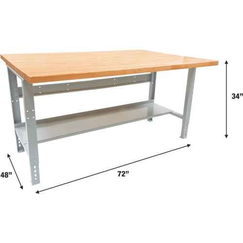 &eacute;tabli modulaire industriel, Cap 1000 lb, 72" la x 48" p Distribution Industrielle GC