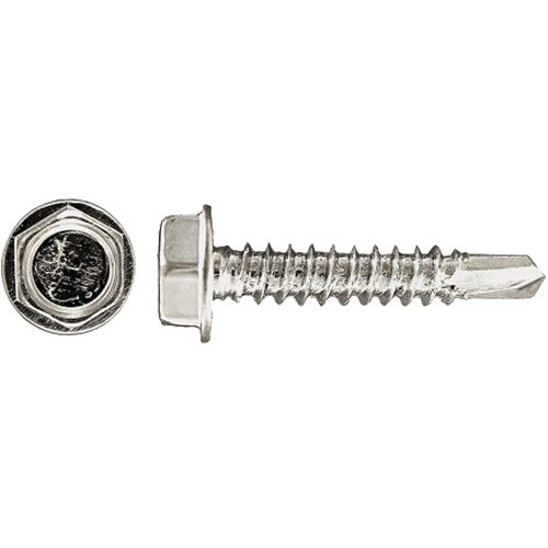 Rondelle hexagonale auto-perc&eacute;e Drill-X, #14 x 1" lo, Zingu&eacute; Distribution Industrielle GC