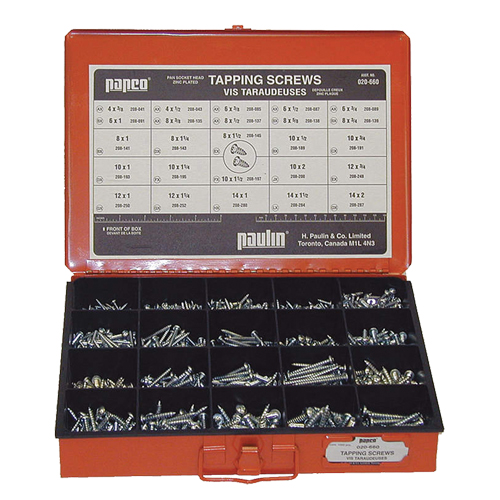 Assortiment de vis de taroudage de douille &agrave; pan Distribution Industrielle GC