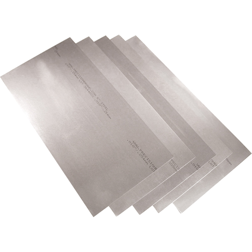 Rouleaux & feuilles de cales minces, &eacute;paisseur de 0,01", Acier Distribution Industrielle GC