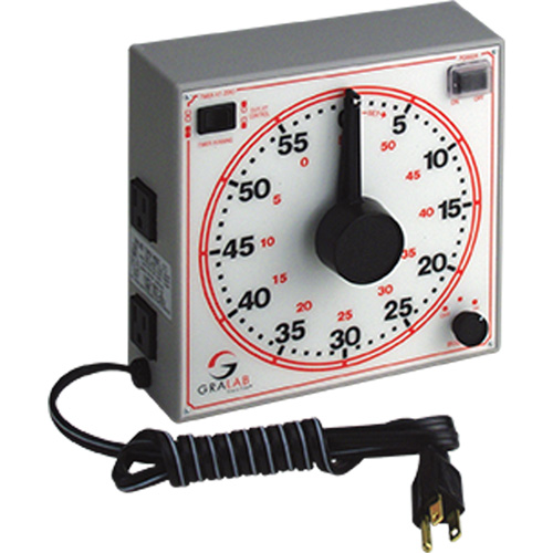 Minuterie avec &eacute;chelle double Distribution Industrielle GC