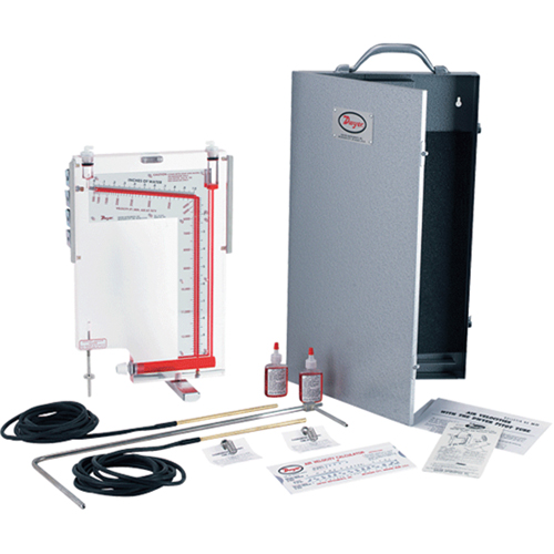 Inclined/Vertical Manometer, Analogue, 0 - 10 in. w.c. Distribution Industrielle GC
