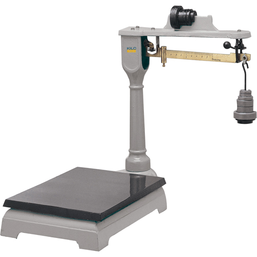 Balances &agrave; plateau &agrave; fl&eacute;au m&eacute;canique, 16" lo x 12" la, Capacit&eacute; de 100 kg Distribution Industrielle GC