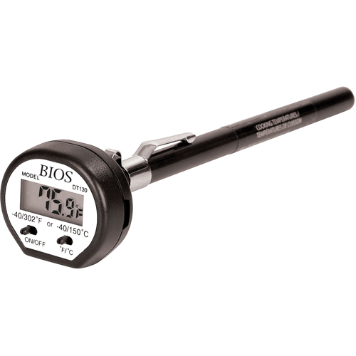 Thermom&egrave;tres &agrave; tige, Contact, Num&eacute;rique, -40,0-302,0°F (-40,0-150,0°C) Distribution Industrielle GC