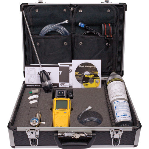 D&eacute;tecteurs multi-gaz XT II BW - Trousse standard pour espace clos, 4 Gaz, CO/H2S/LIE/O2 Distribution Industrielle GC