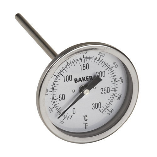 Thermom&egrave;tres bilames, Contact, Analogique, 50-550°F (0-260°C) Distribution Industrielle GC