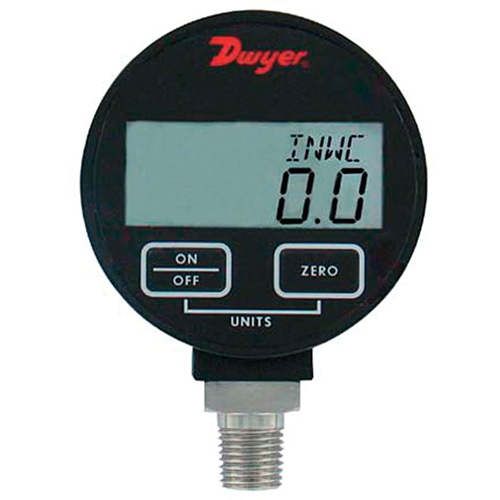 Manom&egrave;tre,  2-31/50", 100 psi, Fixation inf&eacute;rieure, Num&eacute;rique Distribution Industrielle GC