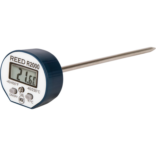 Thermometer, Contact, Digital, -40-450°F (-40-230°C) Distribution Industrielle GC