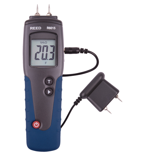 Hygrom&egrave;tre &agrave; bois avec certificat de calibration, Gamme d'humidit&eacute; 6-99%, Gamme de temp&eacute;rature -31°-176°F (-35°-80°C) Distribution Industrielle GC