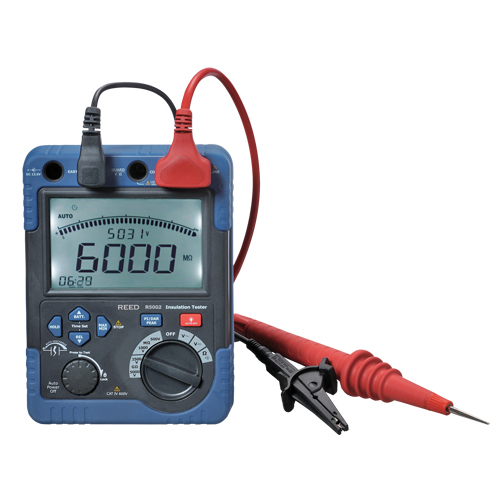 V&eacute;rificateur de r&eacute;sistance d'isolement avec certificat de calibration, Num&eacute;rique Distribution Industrielle GC