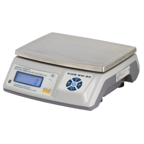Balances num&eacute;riques &eacute;lectroniques, Capacit&eacute; 30 lb / 15 kg, Graduations 0,001 lb / 0,005 kg Distribution Industrielle GC