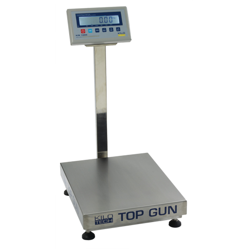 Balances &agrave; plateau &eacute;lectroniques Top Gun, 18" lo x 12" la, Capacit&eacute; de 150 lb Distribution Industrielle GC
