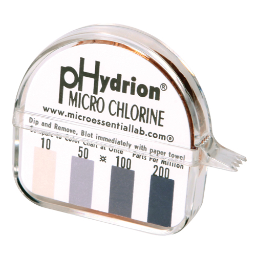 Papier r&eacute;actif Hydrion Chlorine Phydrion CM-240 Distribution Industrielle GC